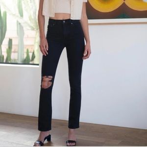 Reformation Liza High Rise Straight Jeans size 23